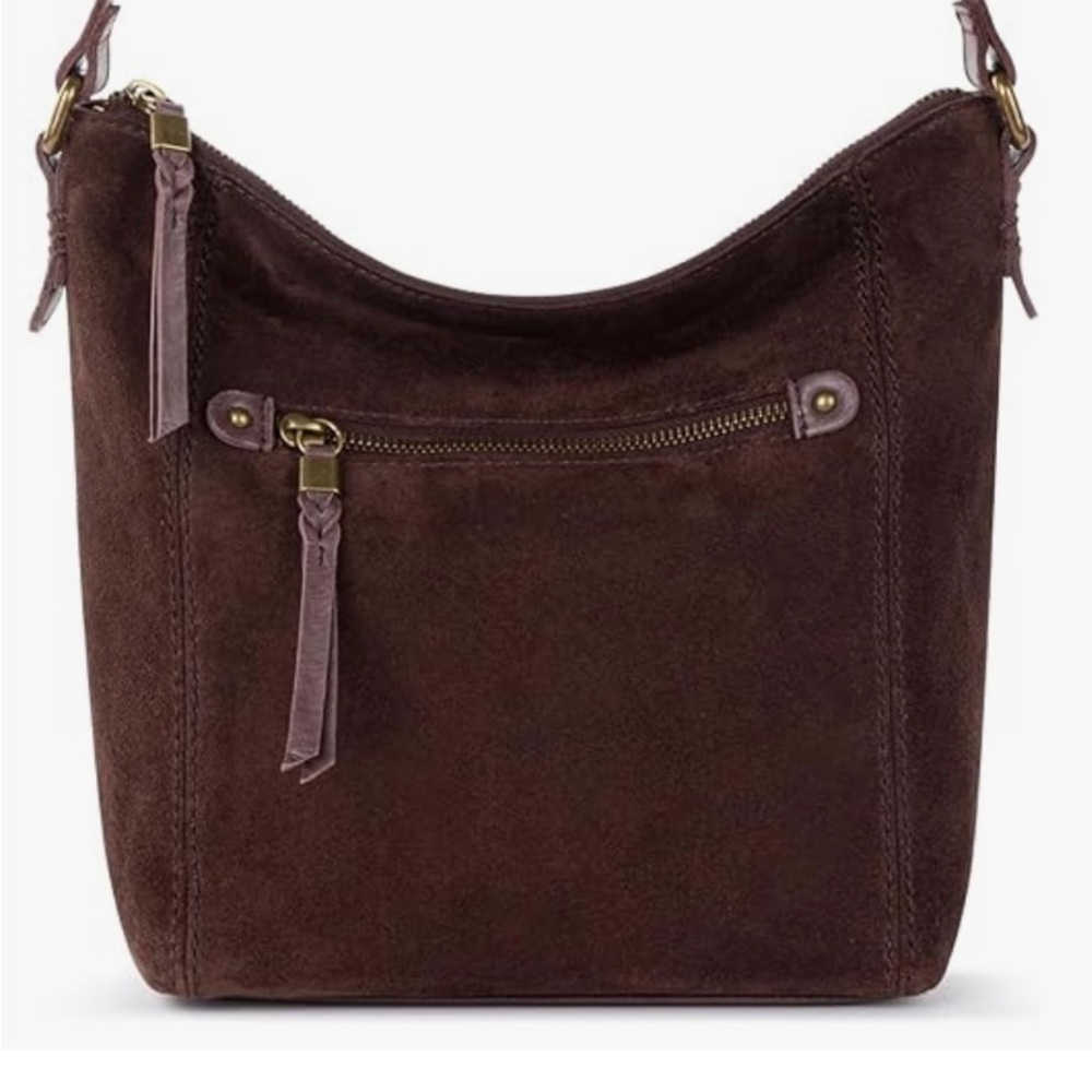 The Sak Ashland Crossbody Bag in Mahogany Suede